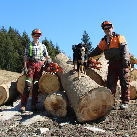 Forestry is passed on through generations | © Michaela Mitterer Forestry is passed on through generations | © Michaela Mitterer