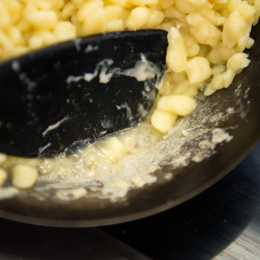 The „Prinzn“ forms on the bottom of the pan | © Edith Danzer