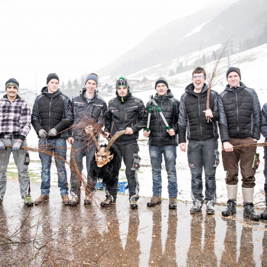 Die Stoakoglerpass mit den frischgebundenen Ruten. | © c Edith Danzer Die Stoakoglerpass mit den frischgebundenen Ruten. | © c Edith Danzer