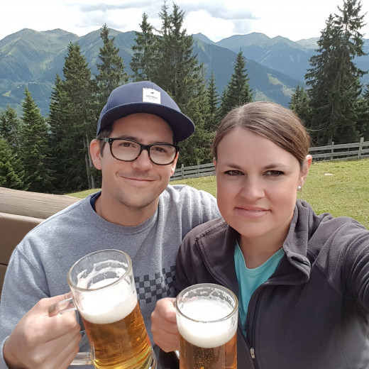 Patrick and Jessica are true Saalbach-Fans | © Privat