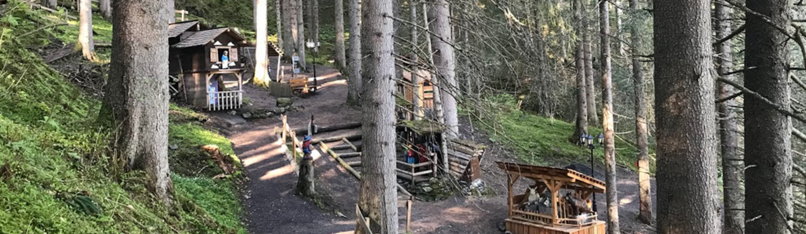 Idyllisch im schattigen Wald gelegen | © Michaela Mitterer