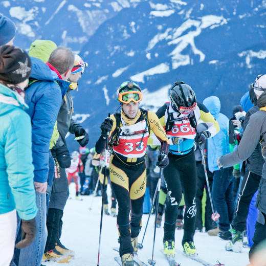 The crowd welcomes the starters at Schattberg. | © Wildbild The crowd welcomes the starters at Schattberg. | © Wildbild