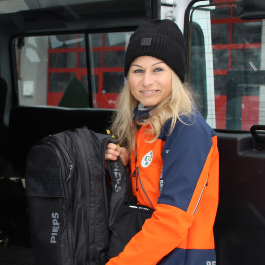 Mountain Rescuer Marina Kratzer
