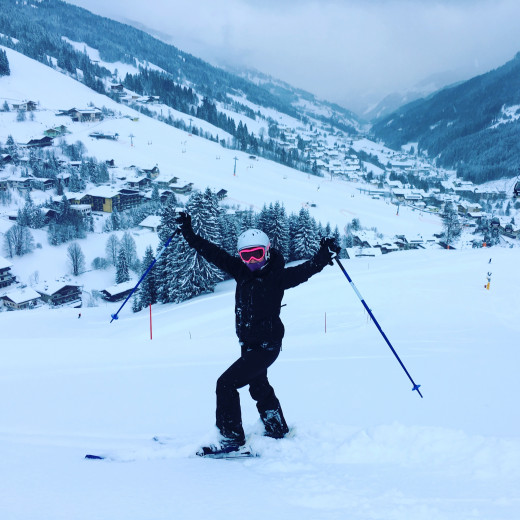 Charlotte im Schnee | © Ryan & Charlotte