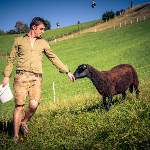 The meat comes from the own agriculture | © Edith Danzer