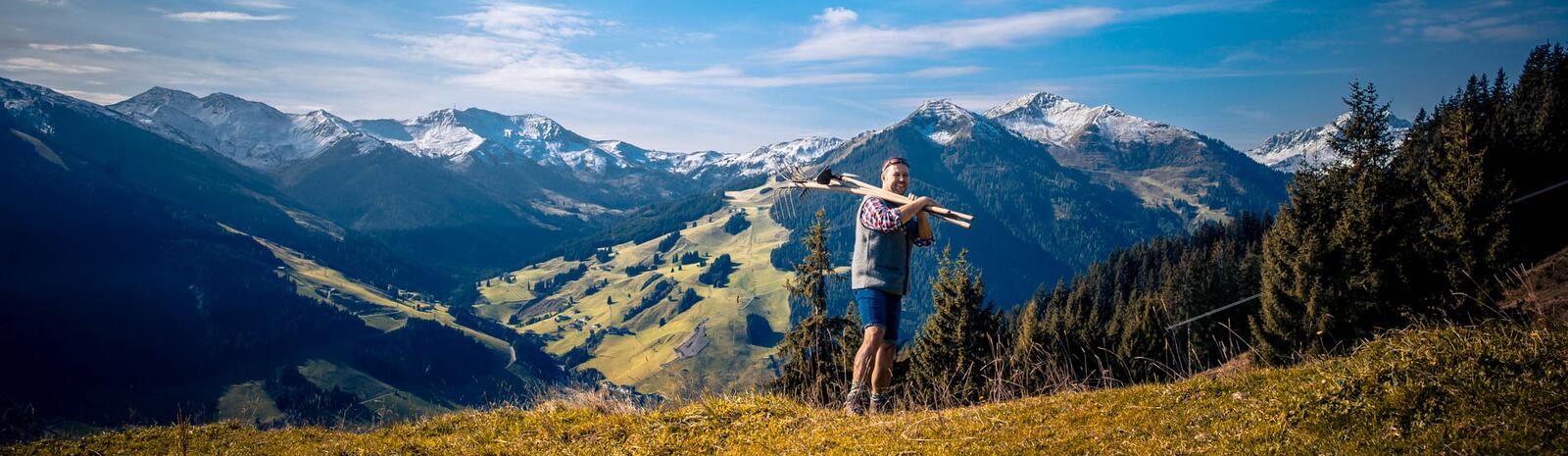 Schwenden auf der Alm | © Edith Danzer