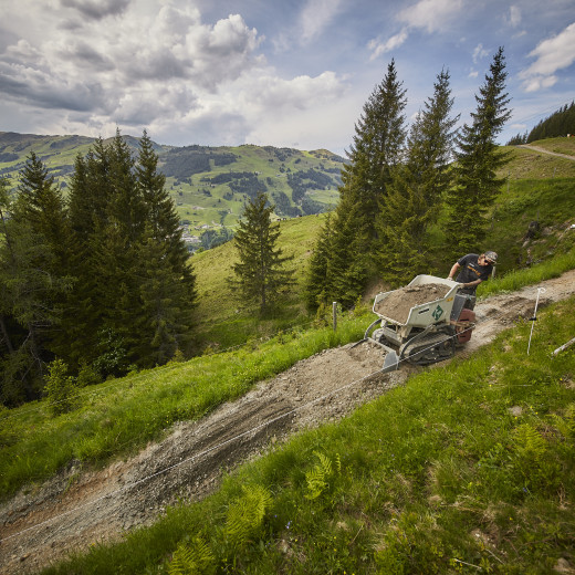 Komplettsanierung am Bucheggtrail | © Daniel Roos Komplettsanierung am Bucheggtrail | © Daniel Roos