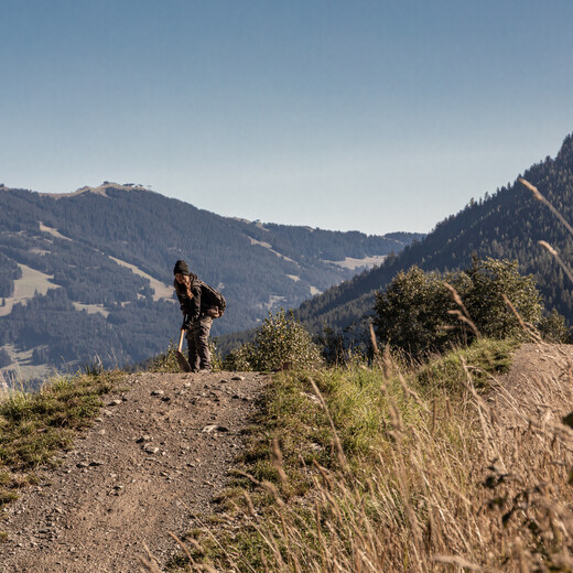 Fine tuning for the trail | © Linda Zechmeister