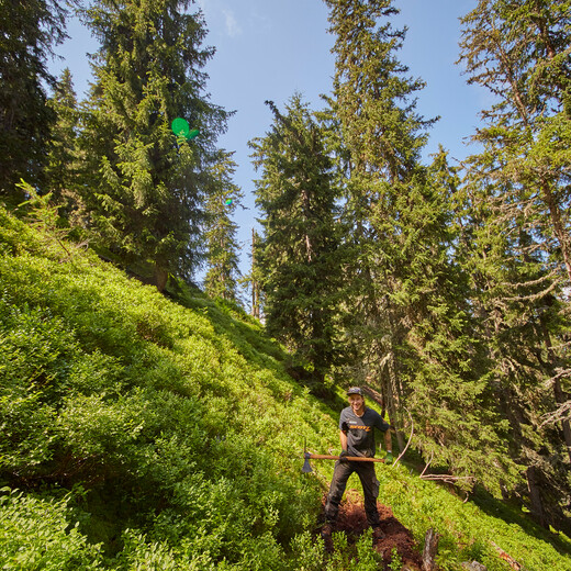 Neuer Streckenabschnitt am Bergstadltrail | © Daniel Roos