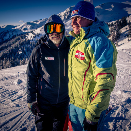 Vice president Fritz Steger and referee Gerhard Kloimstein | © Edith Danzer Vice president Fritz Steger and referee Gerhard Kloimstein | © Edith Danzer