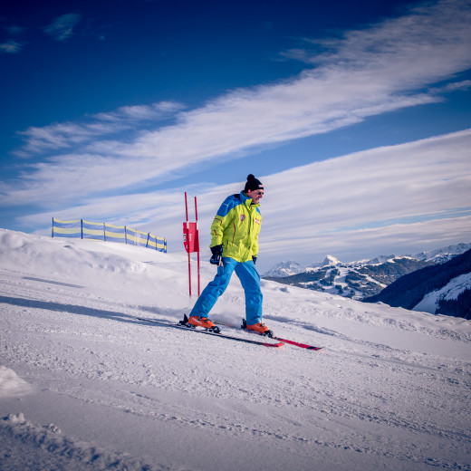 Former Mayor Peter Mitterer is also in the slide squad. | © Edith Danzer Former Mayor Peter Mitterer is also in the slide squad. | © Edith Danzer