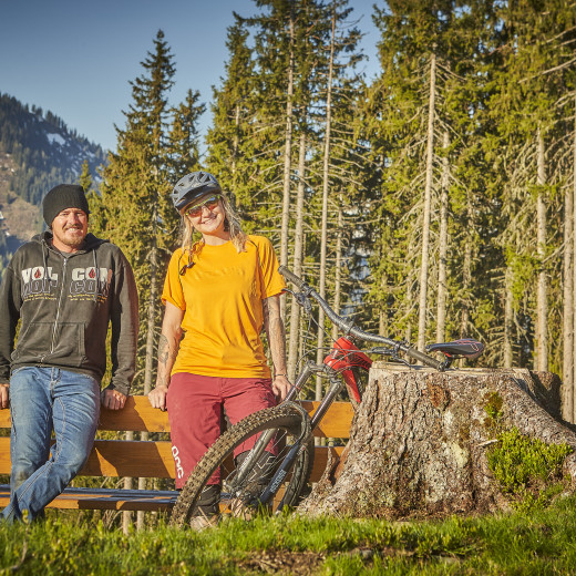 Fotograf Daniel Roos und Model Karin Pasterer. | © c Daniel Roos