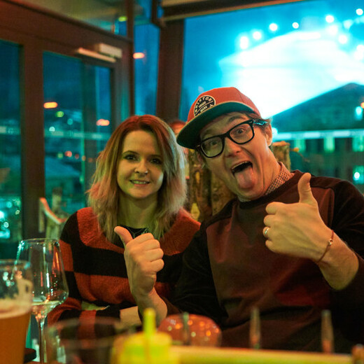 Party mit den Rockstars Ryan und Charlotte | © Daniel Roos Photography