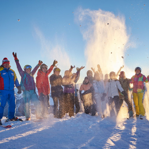 Wir genossen den Schnee | © Daniel Roos Photography
