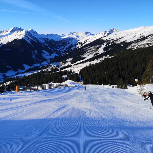 Die Piste Nr. 73 beim D3 Rosswald 6er Die Piste Nr. 73 beim D3 Rosswald 6er