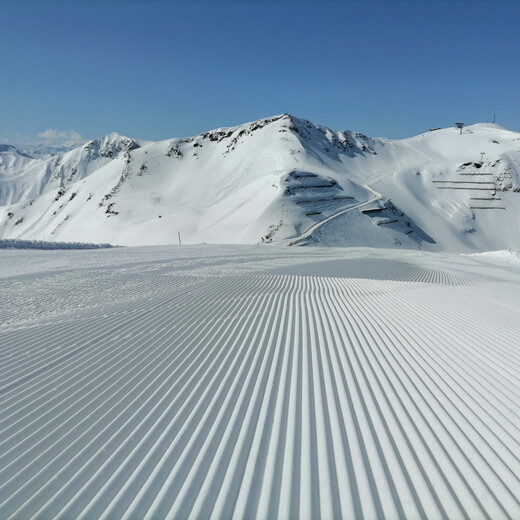 Traumhafte Kulisse am Beginn der Piste Nr. 4 Traumhafte Kulisse am Beginn der Piste Nr. 4
