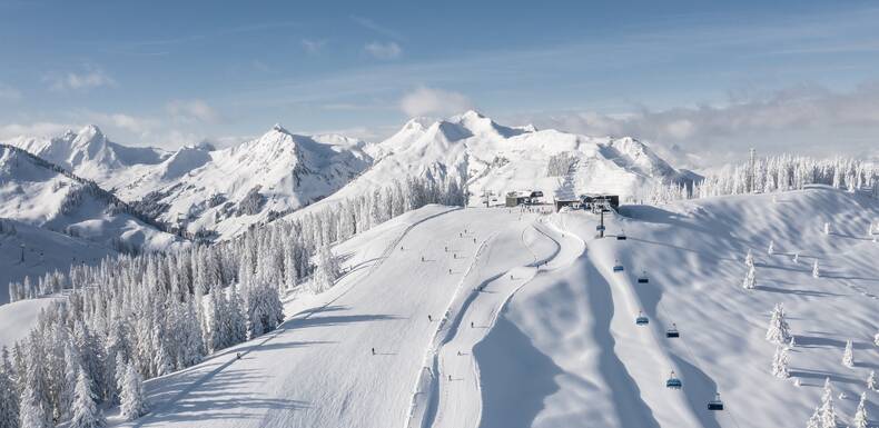 Anfängerfreundliche Pisten in Saalbach | © Christian Wöckinger