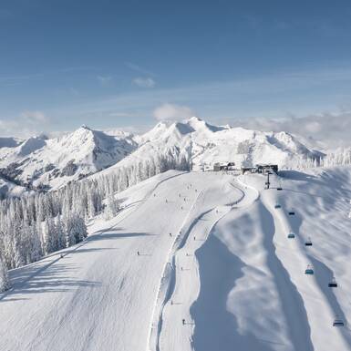 Beginner friendly pistes in Saalbach | © Christian Wöckinger