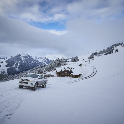 Ohne Allrad und Winterreifen geht nichts! | © Daniel Roos Ohne Allrad und Winterreifen geht nichts! | © Daniel Roos