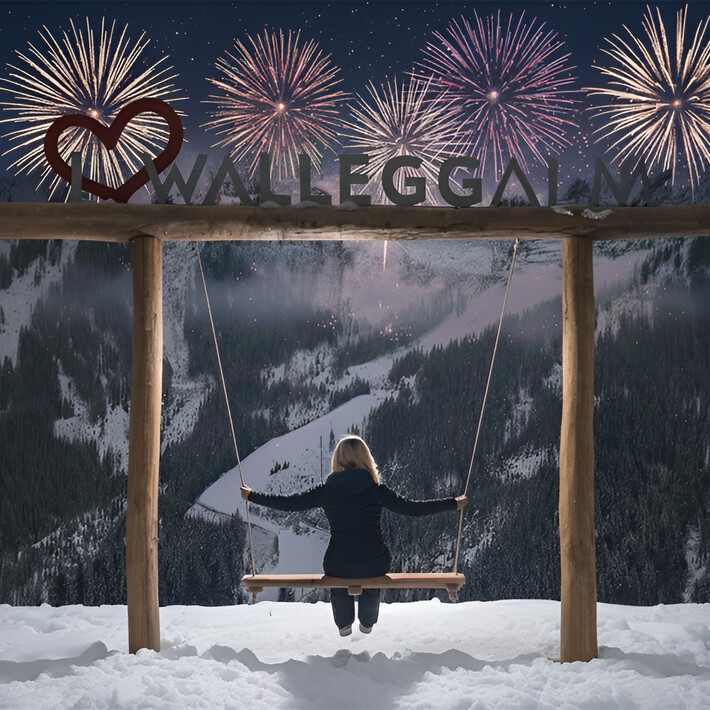 Walleggalm Silvester Feuerwerk  | © Walleggalm